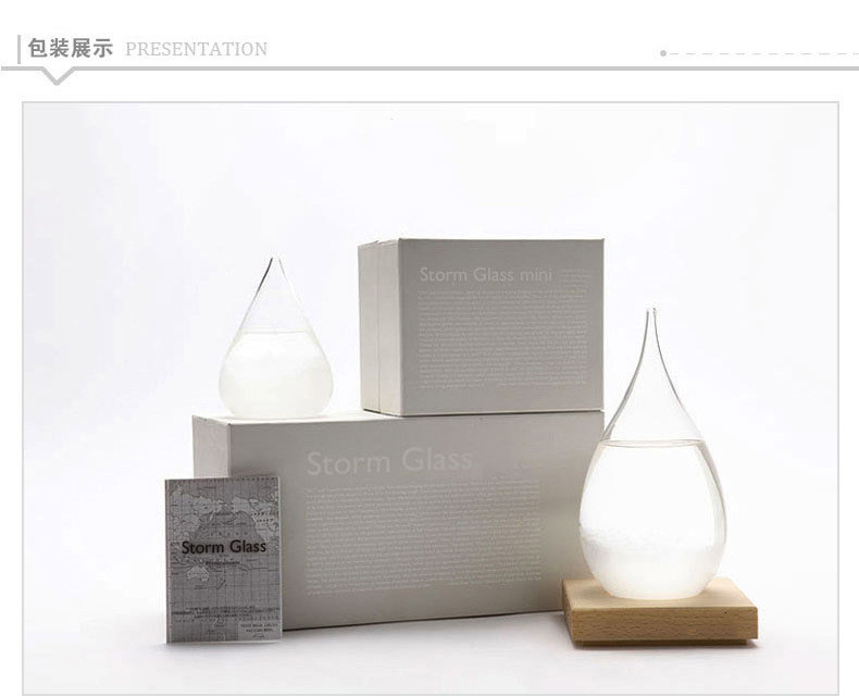 Барометры Штормгласс БОЛЬШАЯ Капля  с LED подсветкой Storm glass Кременчуг - изображение 8