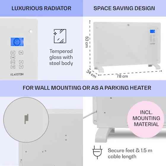 Б/У Обогреватель Klarstein Norderney из Германии Днепр