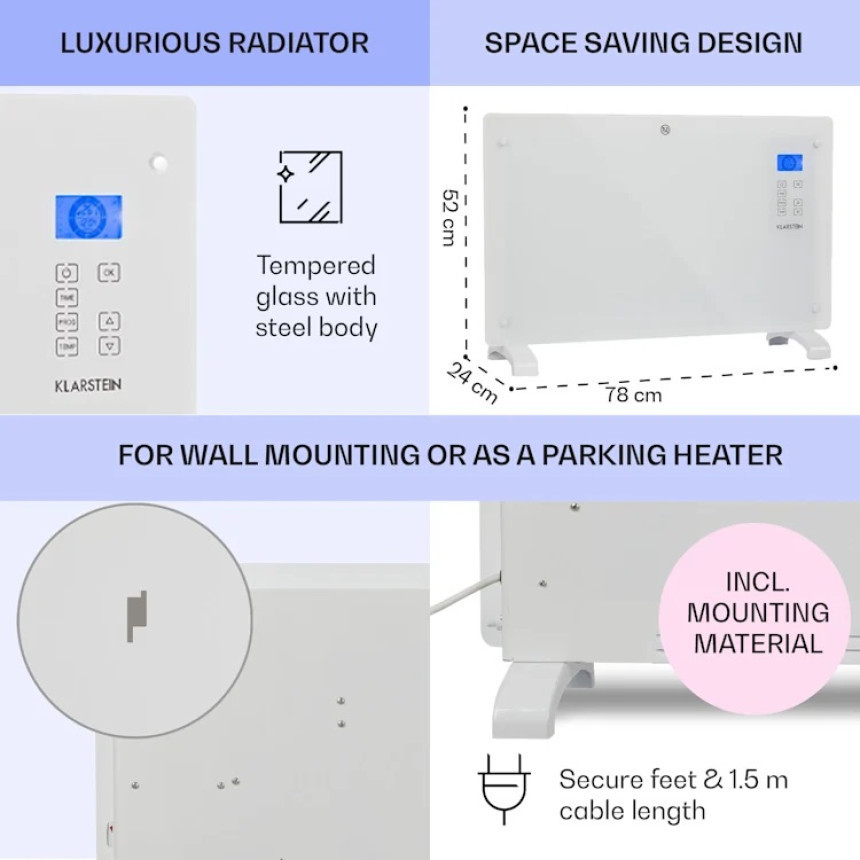 Б/У Обогреватель Klarstein Norderney из Германии Днепр - изображение 3