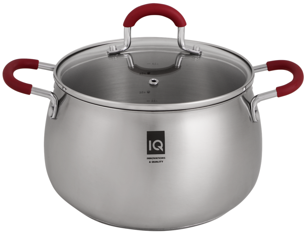 Каструля IQ Be Royal 24 см (5.2 л) (7046697) Київ - фото 2