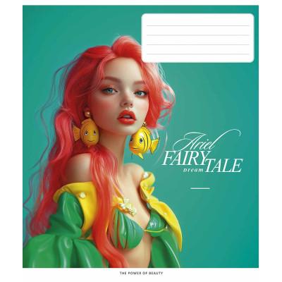 Зошит Школярик Fairytale 48 аркушів лінія (048-3542L) Вінниця - фото 3