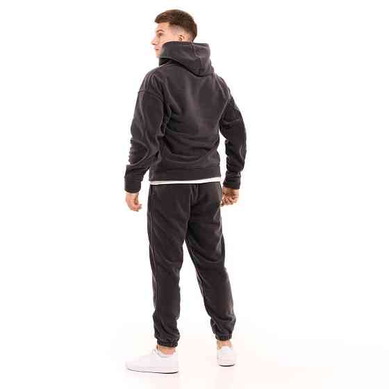 Темно-сірий костюм зимовий флісовий. Чоловічий теплий костюм Pobedov Mariot Київ