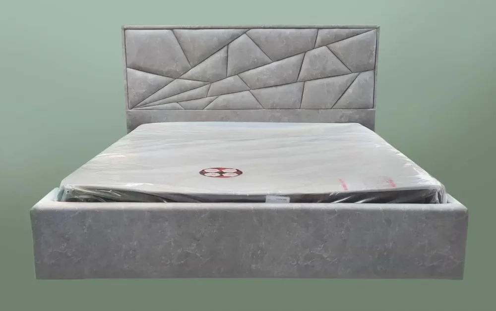 Кровать Двуспальная Trinidad Premium 140 х 190 см Allure С дополнительной металлической цельносварной рамой Серый Киев - изображение 3