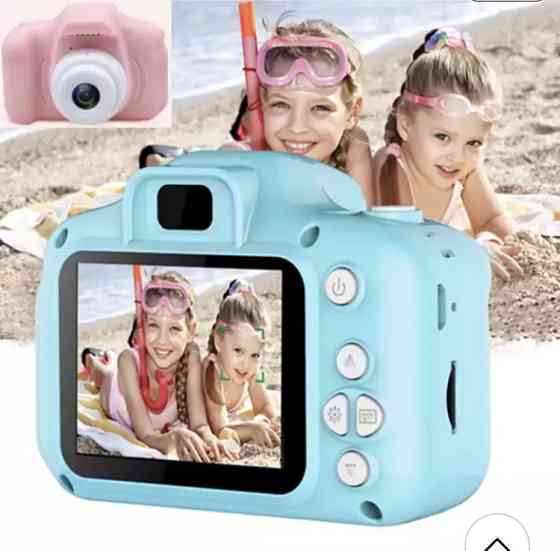Дитяча фотокамера, перший фотоапарат для дитини, колір рожевий, без карти пам'яті Київ
