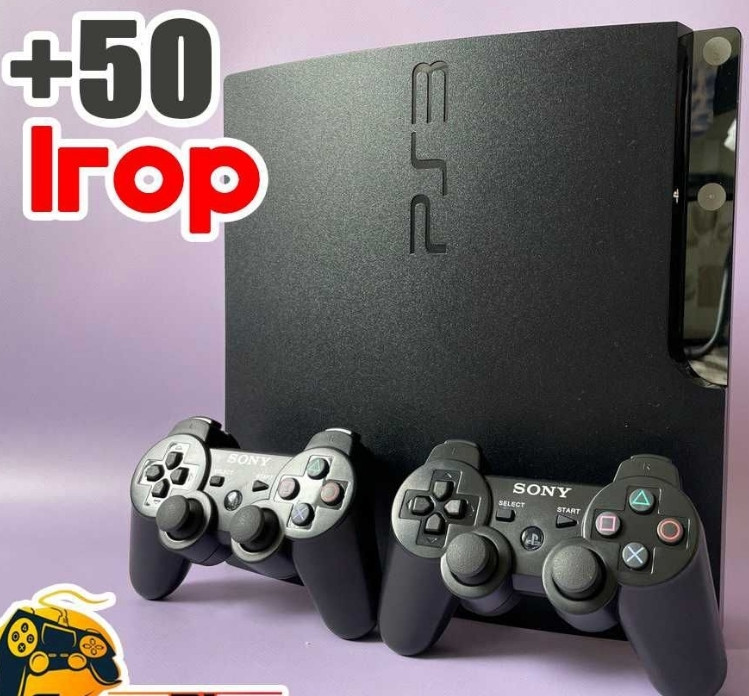 Playstation 3 Slim 500 Gb + 50 ігор, PS3, Гарантія. Харків - фото 4