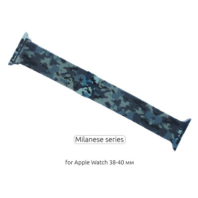 Ремінець до смарт-годинника Armorstandart Milanese Loop для Apple Watch 42 (Series 11-10)/41/40/38 Military Blue (ARM52953) Вінниця - фото 1