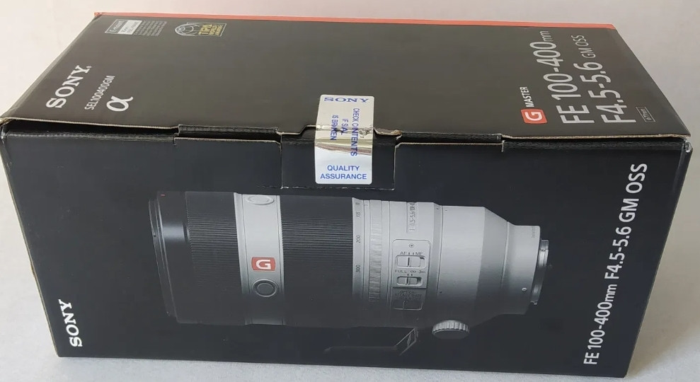 Объектив: Sony SEL100400GM 100-400mm.F/4.5 -5.6 GM OSS FE. Харьков - изображение 1