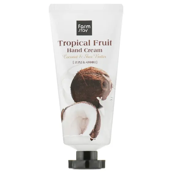 Крем для рук FarmStay Tropical Fruit Coconut&Shea Butter, 50 мл Львів