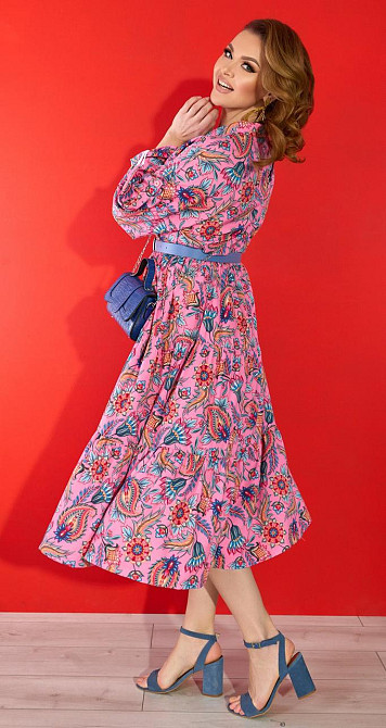 Стильное платье большого размера (52) Киев - изображение 2