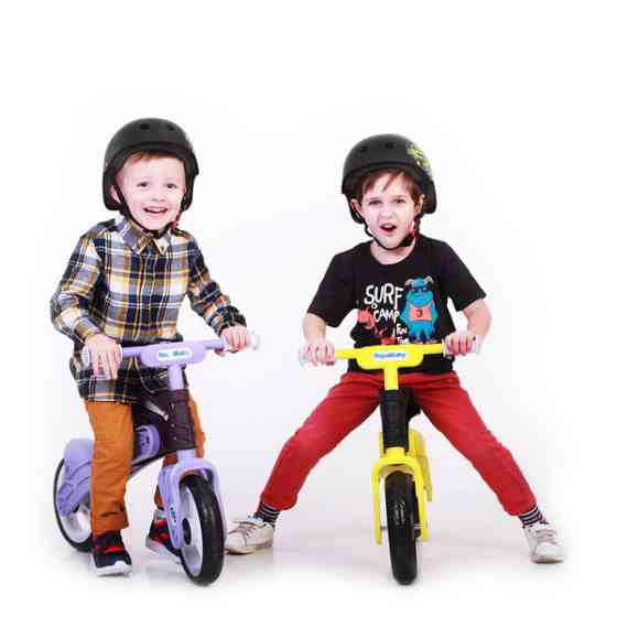 Беговел Real Baby, черно-желтый Київ