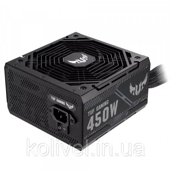 БЖ 450W Asus TUF-450B-GAMING, 135 mm, 80+ Bronze, retail (TUF-450B-GAMING) Киев - изображение 1