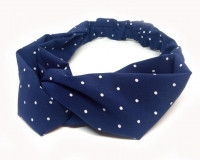 Жіноча пов'язка краплі темно синя Київ - фото 1