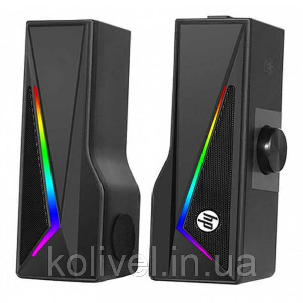 Акустична система (саундбар) 2.0 HP DHE-6005, USB, 6Вт, LED RGB (DHE-6005) Киев - изображение 1