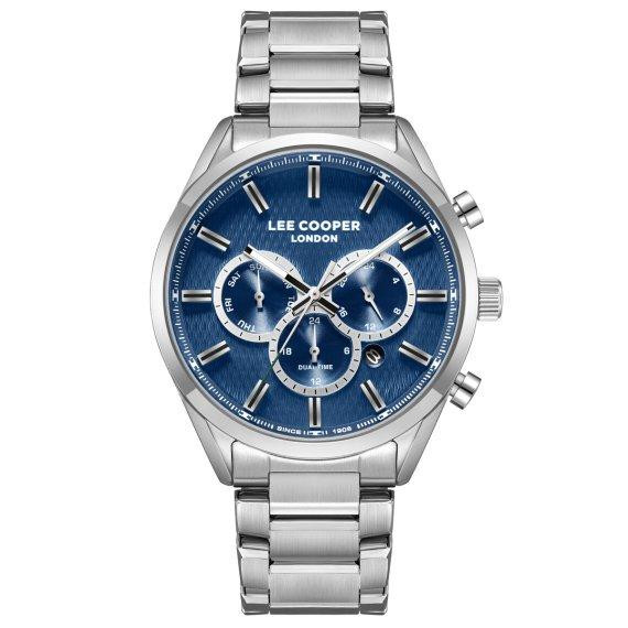 Годинник чоловічий наручний водонепроникний Lee Cooper England (Сріблястий) Вінниця - фото 1