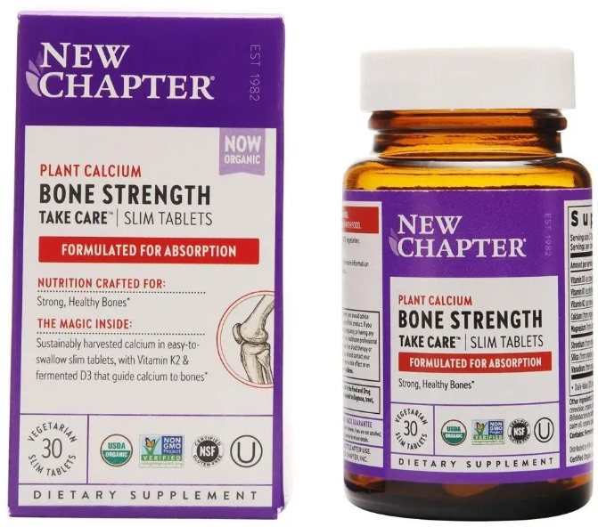 Комплекс для укрепления костей и зубов New Chapter Bone Strength Take Care 30 таб Киев - изображение 1