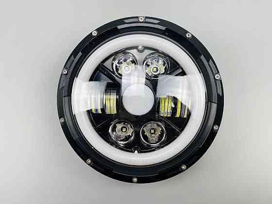 Світлодіодна фара кругла LED 65W лампа для модифікованого світла, Автомобільні світлодіодні фариУниверсальная Фара Головного Свет Мукачево