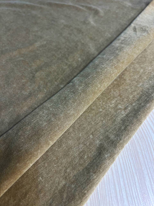 Костюм жіночий De Red 6726 тай-дай футболка з шортами бавовна оверсайз, гірчиця, one size Київ - фото 19