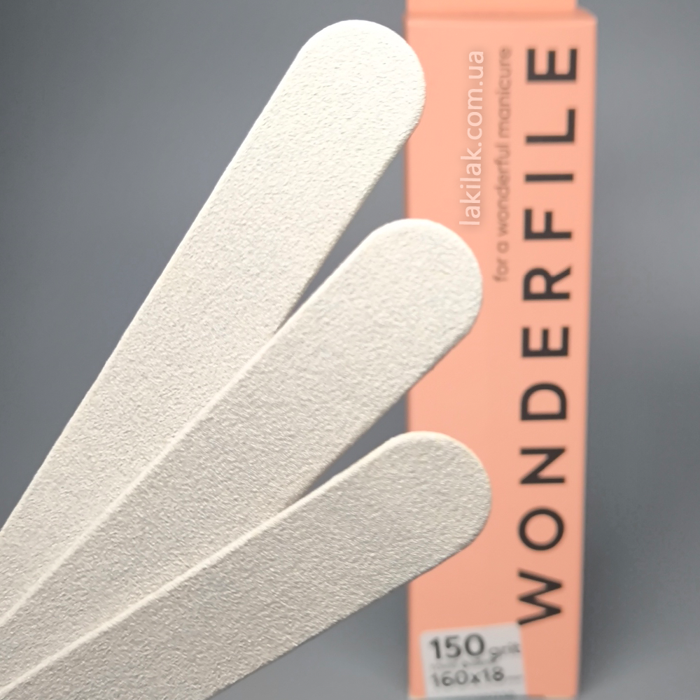 Тонкий змінний файл 150 гріт на клейовій основі для основи Wonderfile Херсон - изображение 1