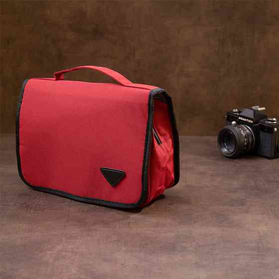 Текстильна сумка-органайзер в подорож Малинова (Vintage) Київ