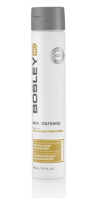 Набір для попередження стоншення волосся (поживний шампунь, кондиціонер для обʼєму, ущільнюючий догляд) BOS Defense BOSLEY Дніпро - фото 3