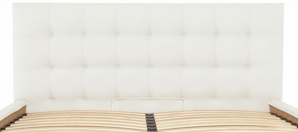 Ліжко Двоспальне Chester New VIP 180 х 190 см Fly 2200 З додатковою металевою цільнозварною рамою Білий Дніпро - фото 15