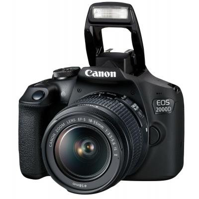 Цифровий фотоапарат Canon EOS 2000D 18-55 IS II kit (2728C008) Вінниця - фото 2