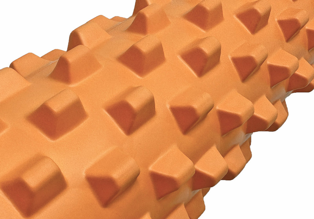 EasyFit Масажний ролик EasyFit Grid Roller PRO 45 см Помаранчевий Коломия - фото 3