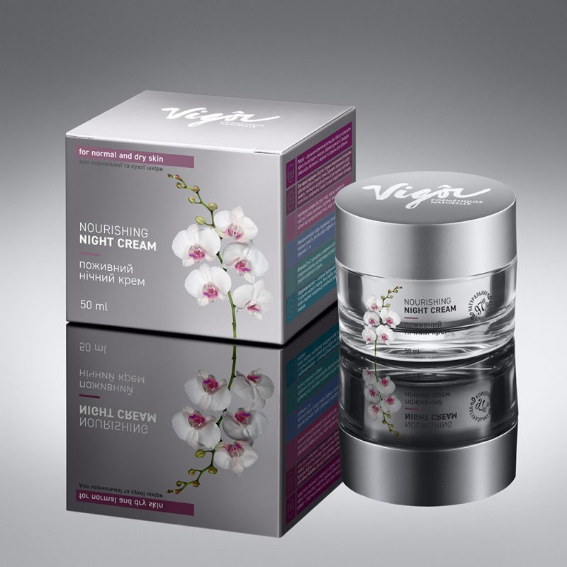 Живильний нічний крем Європа Vigor 50 мл Київ - фото 1