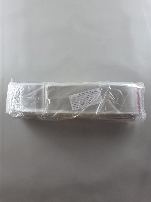 Пакети з липкою стрічкою і европодвесом 9см 32см 25мк (1000 шт) Харків - фото 3