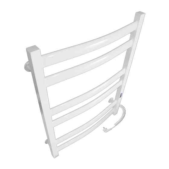 Электрический полотенцесушитель Laris Зебра Атлант ЧК6 500Х700 Э белый Киев