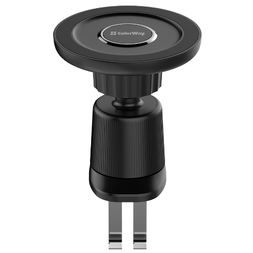 Тримач автомобільний для мобільного Air Vent-5 ColorWay CW-CHM15-BK магнітний чорний Житомир - изображение 4