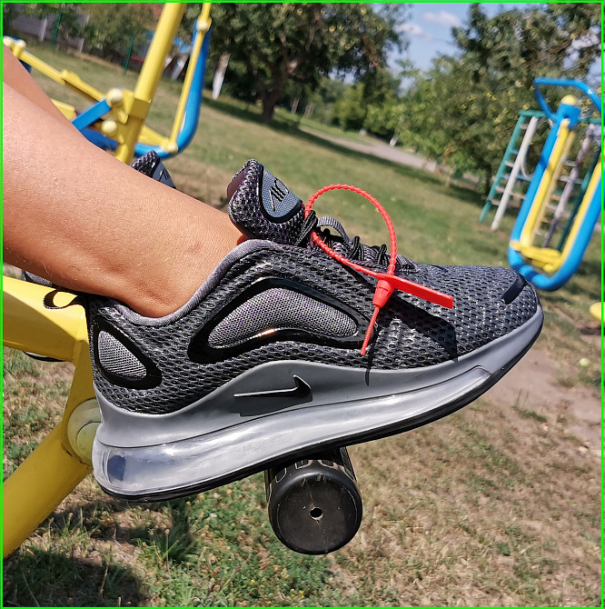 Кросівки Nike 720 Сірі Жіночі Найк з Амортизацією (розміри: 39) Відео Огляд Дніпро - фото 2