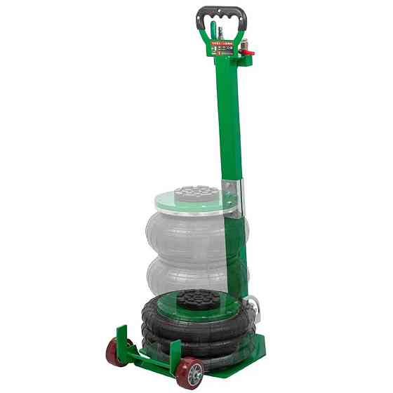 Домкрат пневматичний 3т (135-400мм; 3 подушки; Ø250мм) Rockforce RF-TRA1812 Одеса