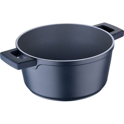 Каструля MasterPro Indigo з кришкою 24 см 4,5 л (BGMP-7979) Вінниця - фото 3