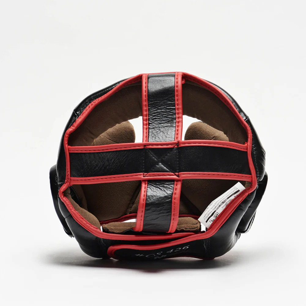 Боксерський шолом Leone CS426 FULL COVER Black M Каменское - изображение 5