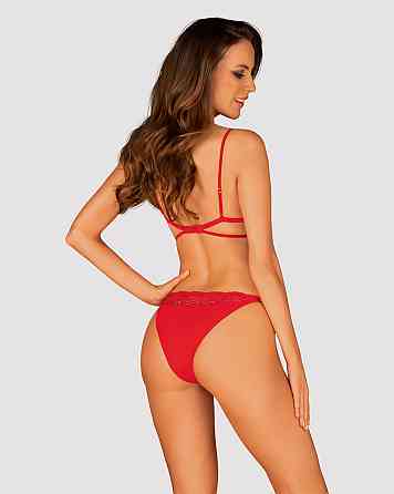 Сексуальный комплект Obsessive Diyosa set 2-pcs red XS/S Sex Aura Киев