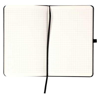 Блокнот Axent Partner Lux 125х195 мм 96 аркушів у клітинка Чорний (8202-01-A) Вінниця - фото 4