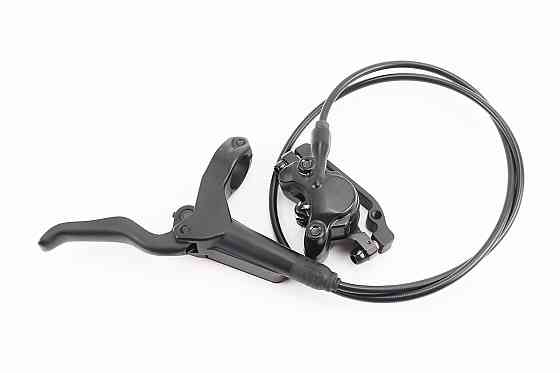 Гальмо Disk-brake гідравлічне переднє, диск 180мм, кріпл. 6 болтів, чорне F-800 Киев