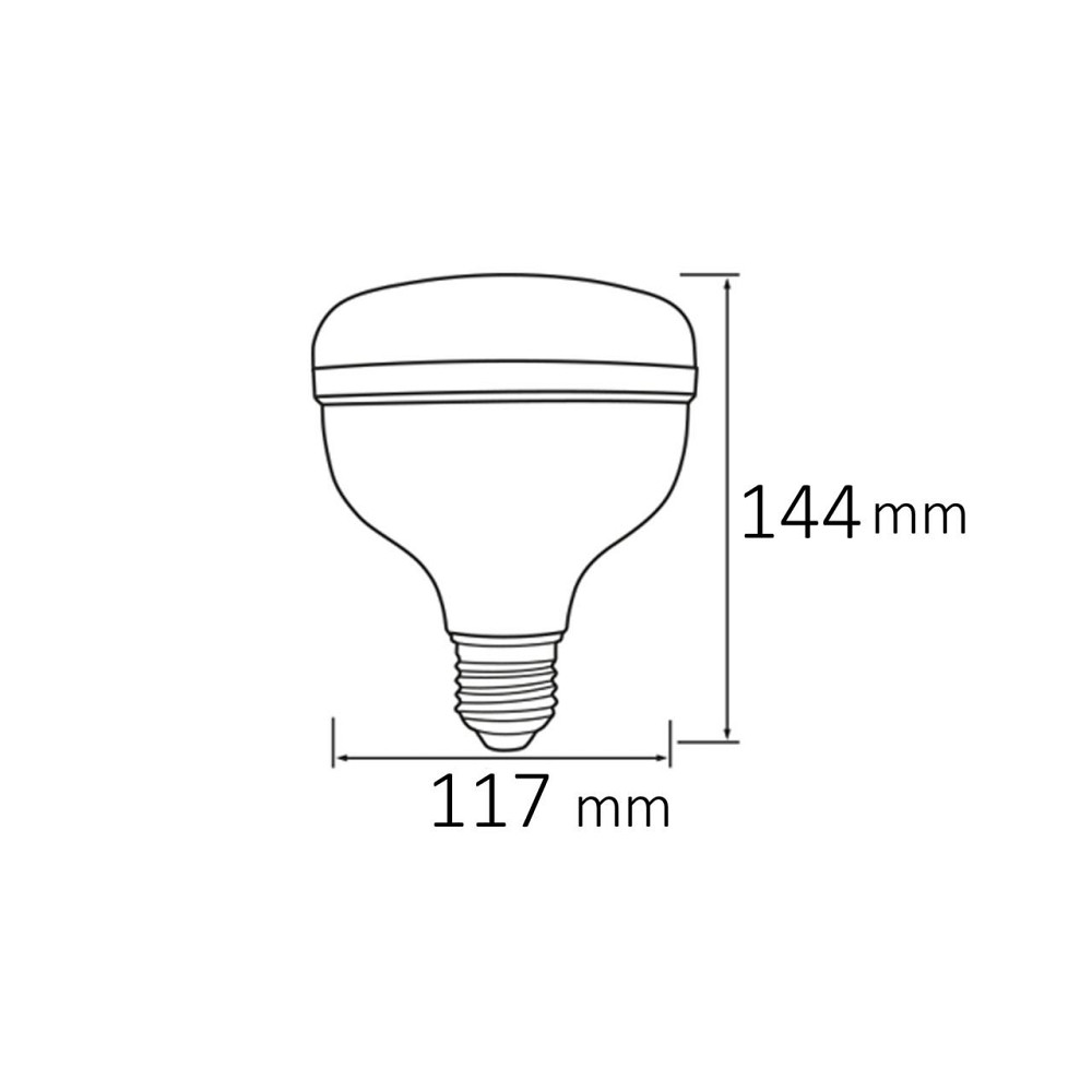 Лампа світлодіодна "CRYSTAL-40" 40W 6400K E27 Київ - фото 2