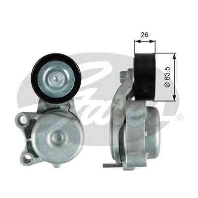 Натягувач ременя з роликом Gates T39343 Вінниця