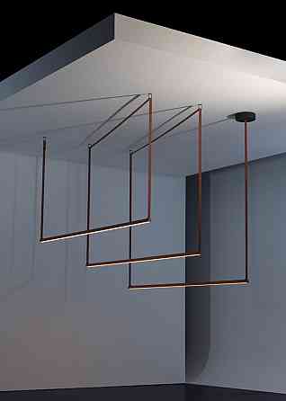 Дизайнерські підвісні треки - трансформери Графіт VALESO Композиція-8 Коломия