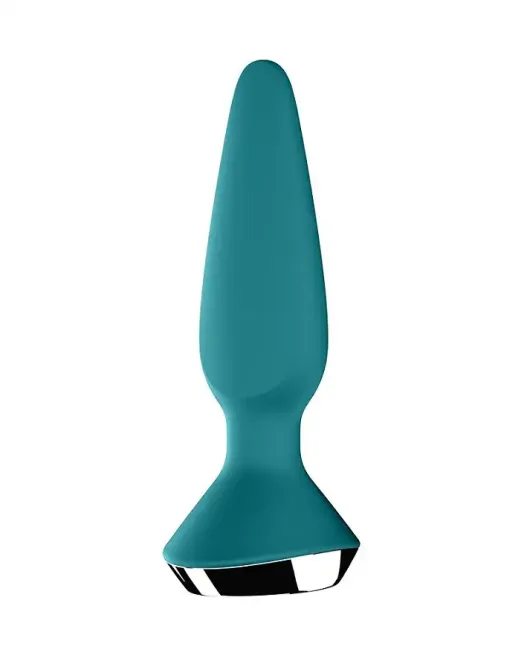 Анальна смарт-вібропробка Satisfyer Plug-ilicious 1 Petrol Львів - фото 1