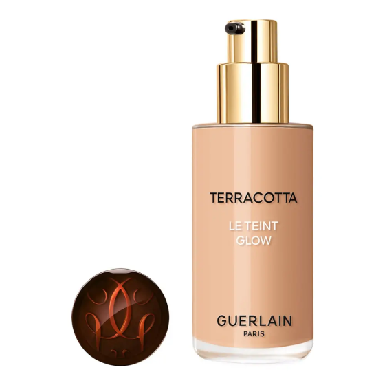 Тональная основа Guerlain Terracotta Le Teint Glow Fluid Foundation 3.5N Natural Славянск