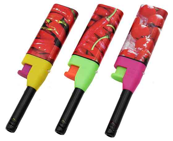 Запальничка кухонна газова ПЕРЧИК - 1 чорний носик / 25шт/уп Дніпро