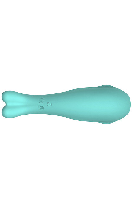 Вакуумний стимулятор клітора Suction Bunny колір бірюзовий Sex Aura Київ - фото 3