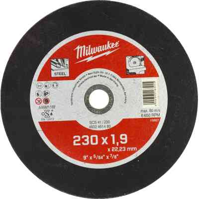 Круг відрізний Milwaukee SCS 41/230х1.9 (4932451480) Вінниця