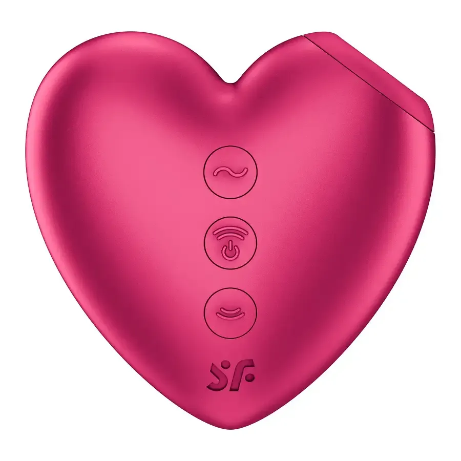 Вакуумний стимулятор-серце з вібрацією Satisfyer Cutie Heart Battery Series Львів - фото 3