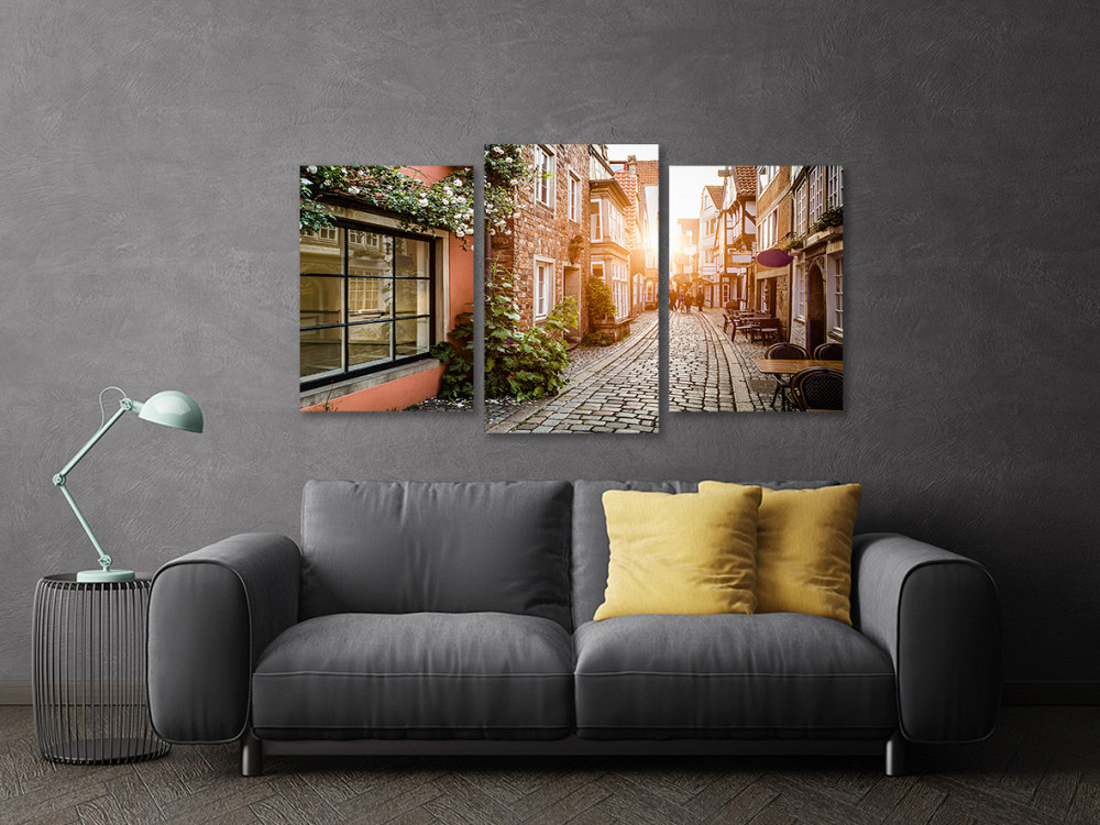 Модульна картина у вітальню/ спальню Світанок в містArt-544_3 100x150 см Київ - фото 3