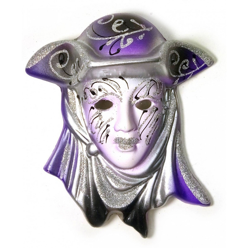 Маска венеціанська декоративна керамічна Київ - фото 1