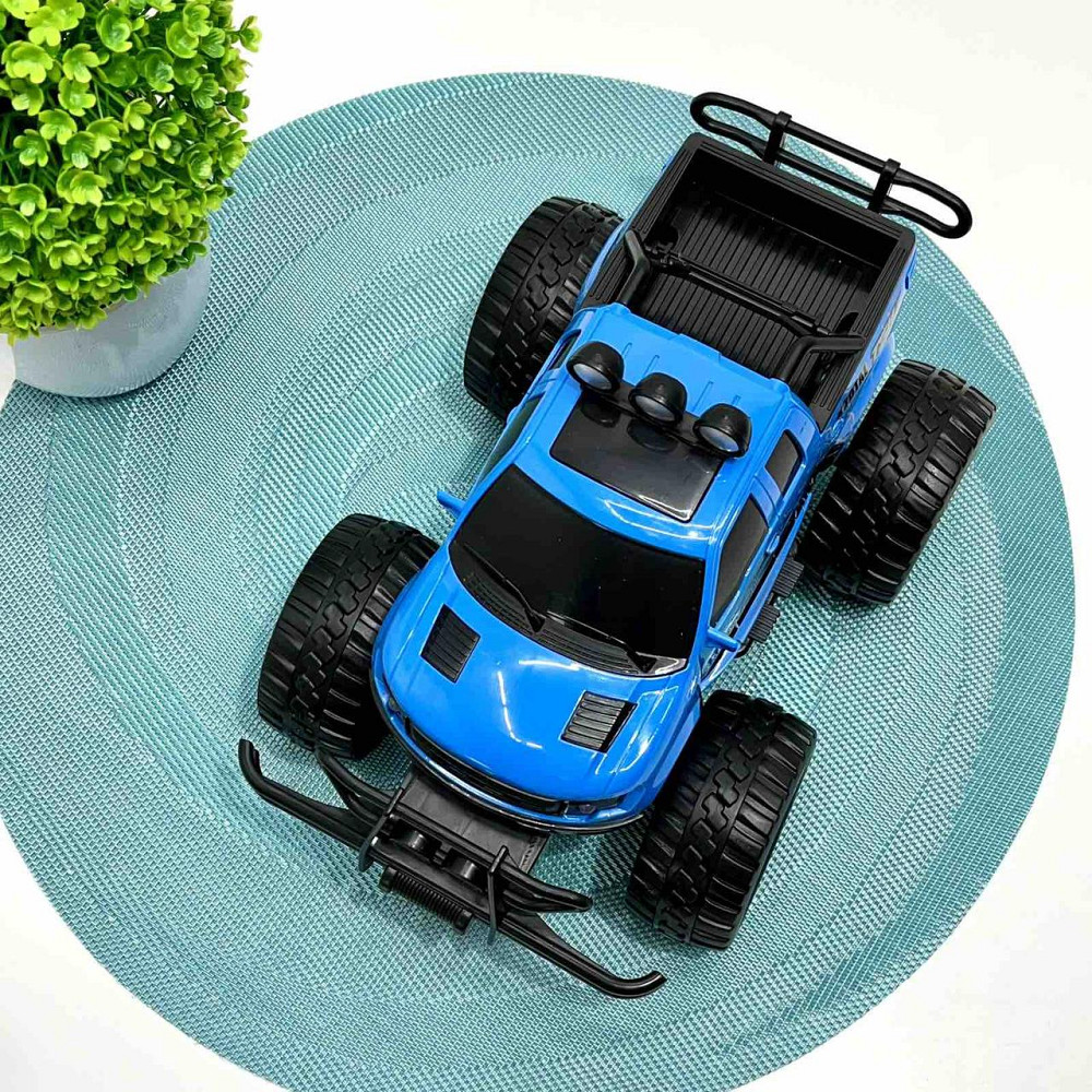 Машина Джип на радіокеруванні акумулятор USB зарядка світло 25 см Синя (Y14-7A) Чернігів - фото 5